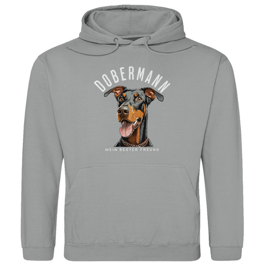 Herren Hoodie Dobermann