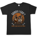 Malinois T-Shirt mit Pfotenklatscher Motiv – zwei Malinois klatschen sich die Pfote, Hunde Shirt für echte Malinois Fans