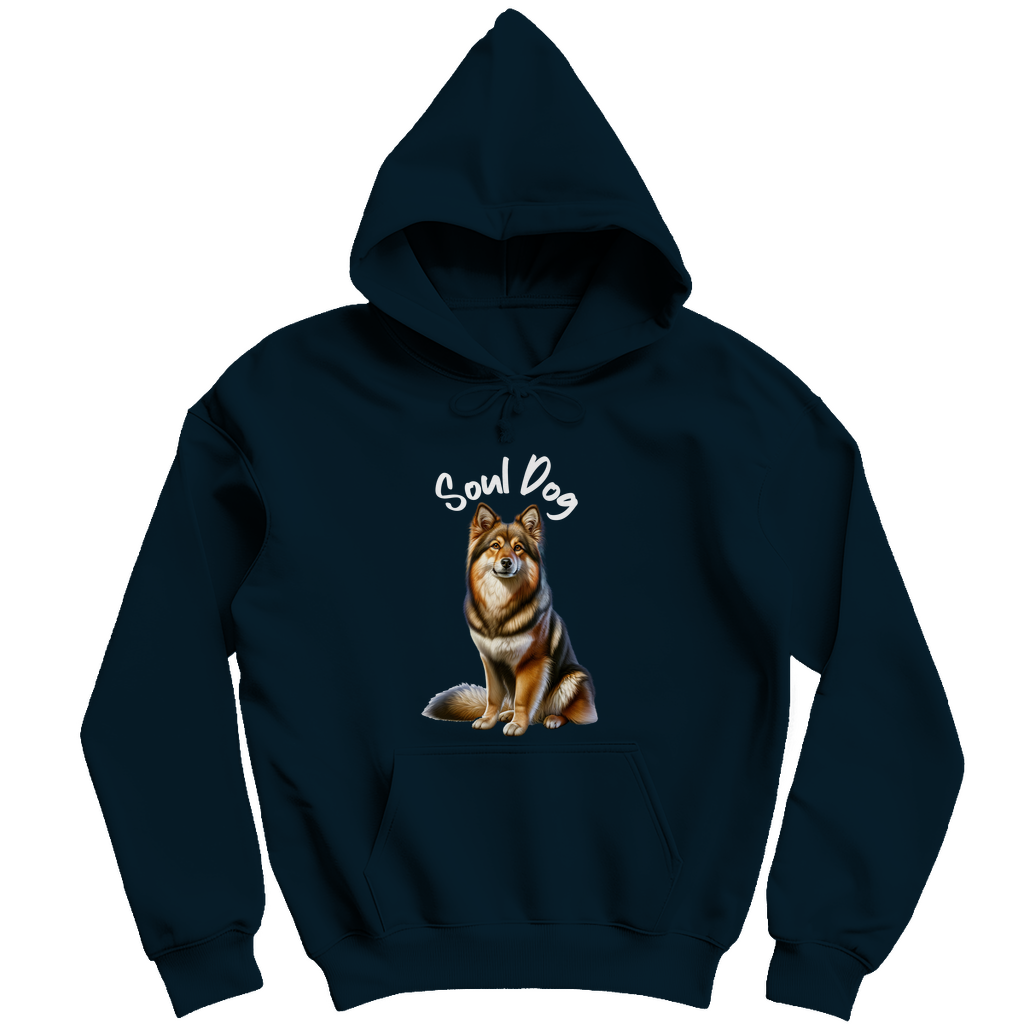 Herren Hoodie Harzer Fuchs mit Schriftzug "Soul Dog"