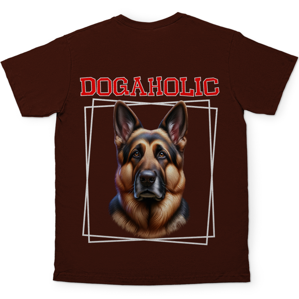 Dogaholic Shirt – Für echte Schäferhund-Fans