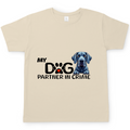 Herren T-Shirt Weimaraner - My Dog Partner in crime