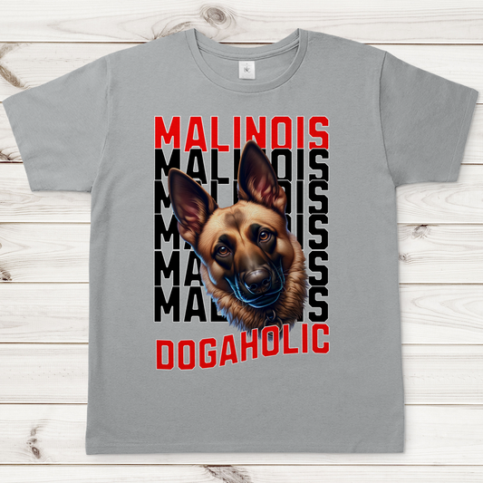 Malinois Dogaholic T-Shirt  Herren