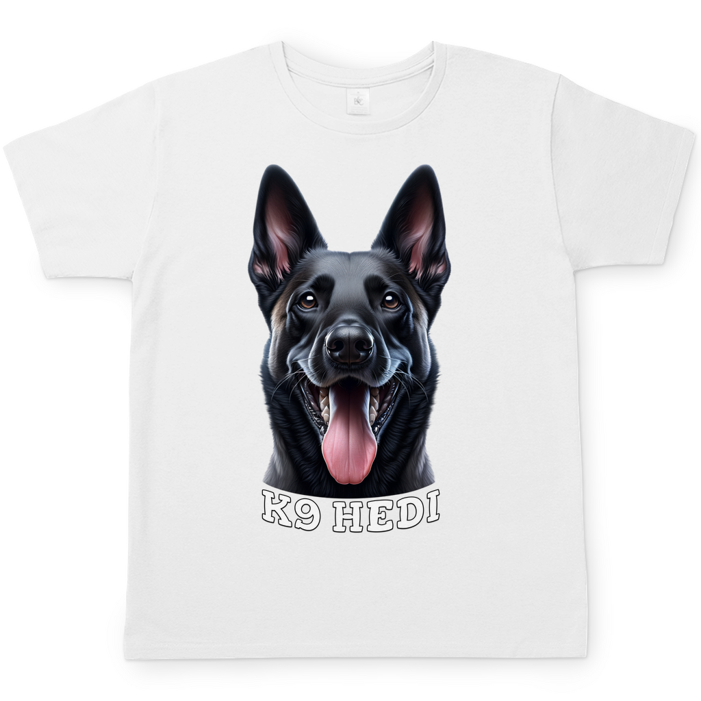 Hundeshirt mit Wunschtext, Herren, Unisex