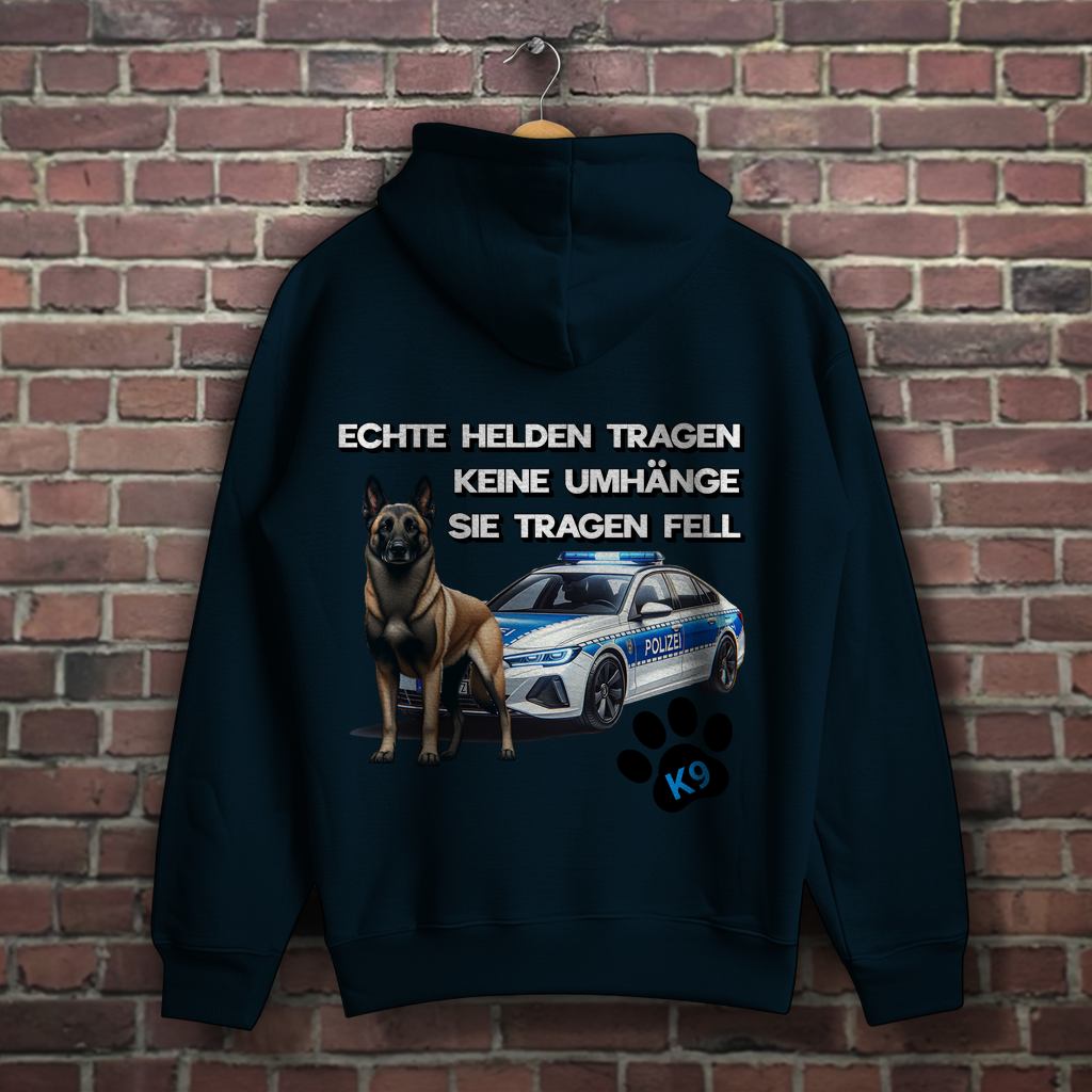 Malinois K9 Polizeihund Hoodie – Für wahre Helden auf vier Pfoten! 🐾👮‍♂️🔥