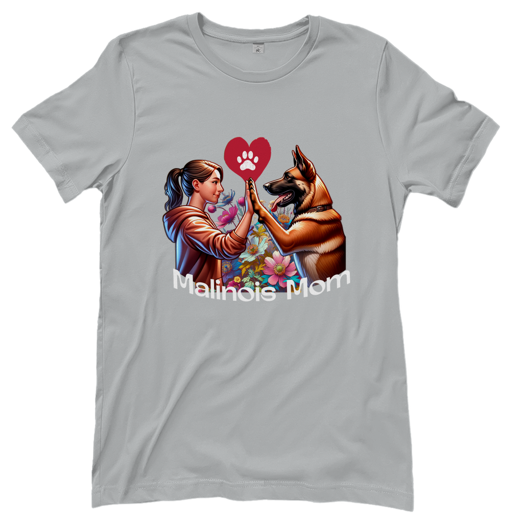 Damen T-Shirt Malinois Mom