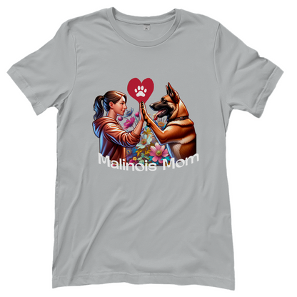 Damen T-Shirt Malinois Mom