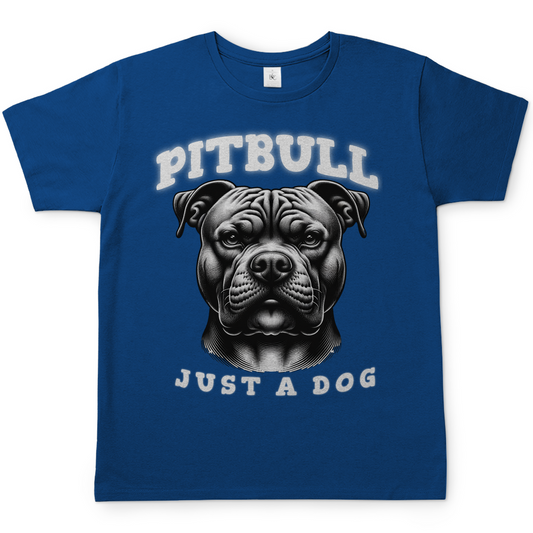 Pitbull - Just a Dog, Herren T-Shirt