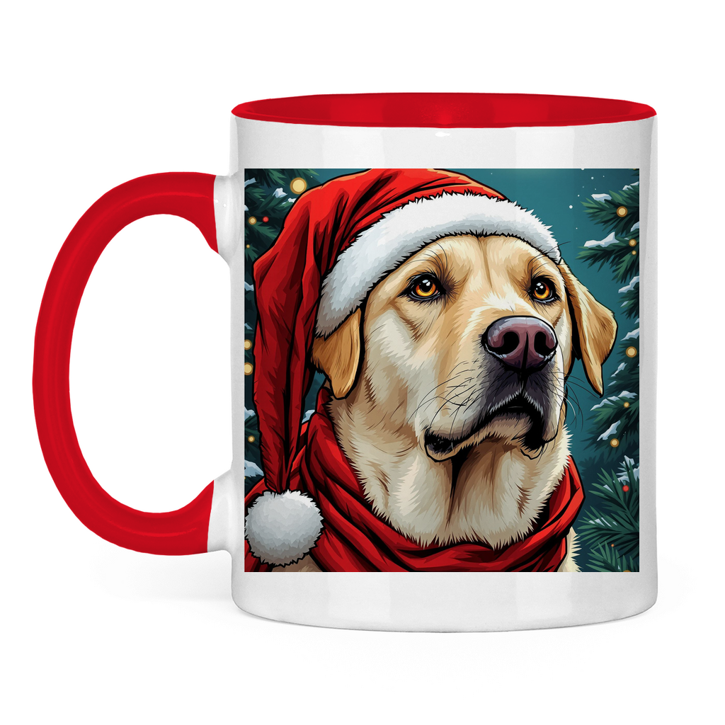 Weihnachtstasse Golden Retriever