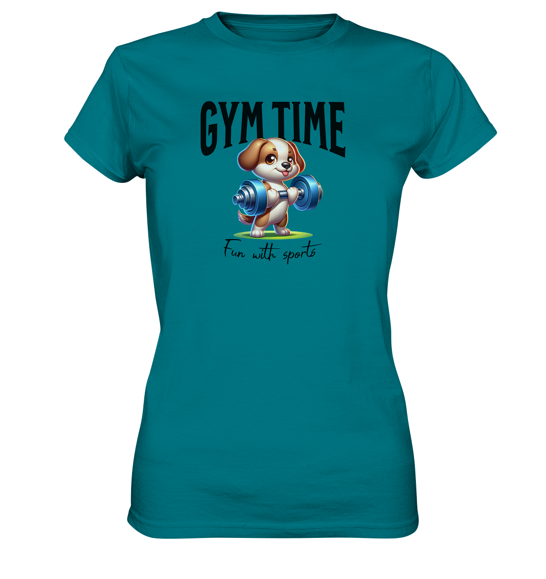 Gym Time, Fun with sports - Ladies Premium Shirt