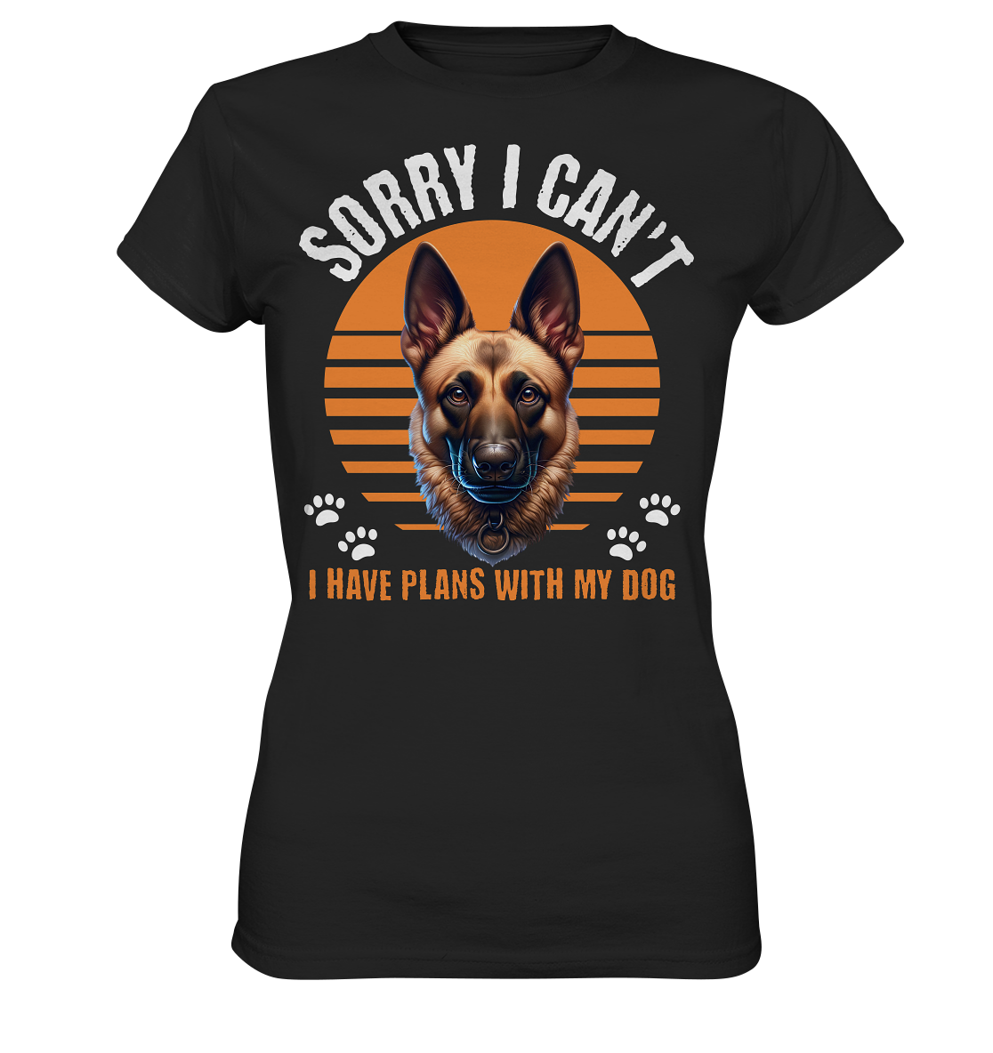 Malinois, keine Zeit - Ladies Premium Shirt