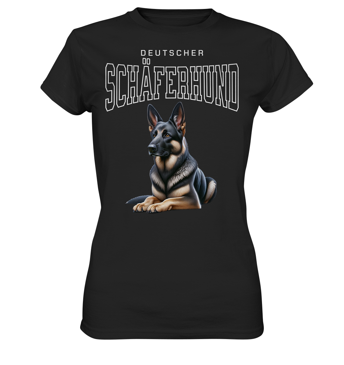 Deutscher Schäferhund "Platz" - Ladies Premium Shirt