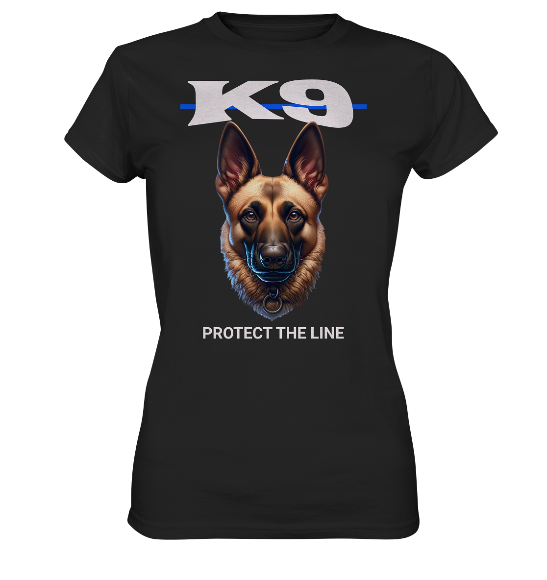 Blue Line Malinois - Ladies Premium Shirt