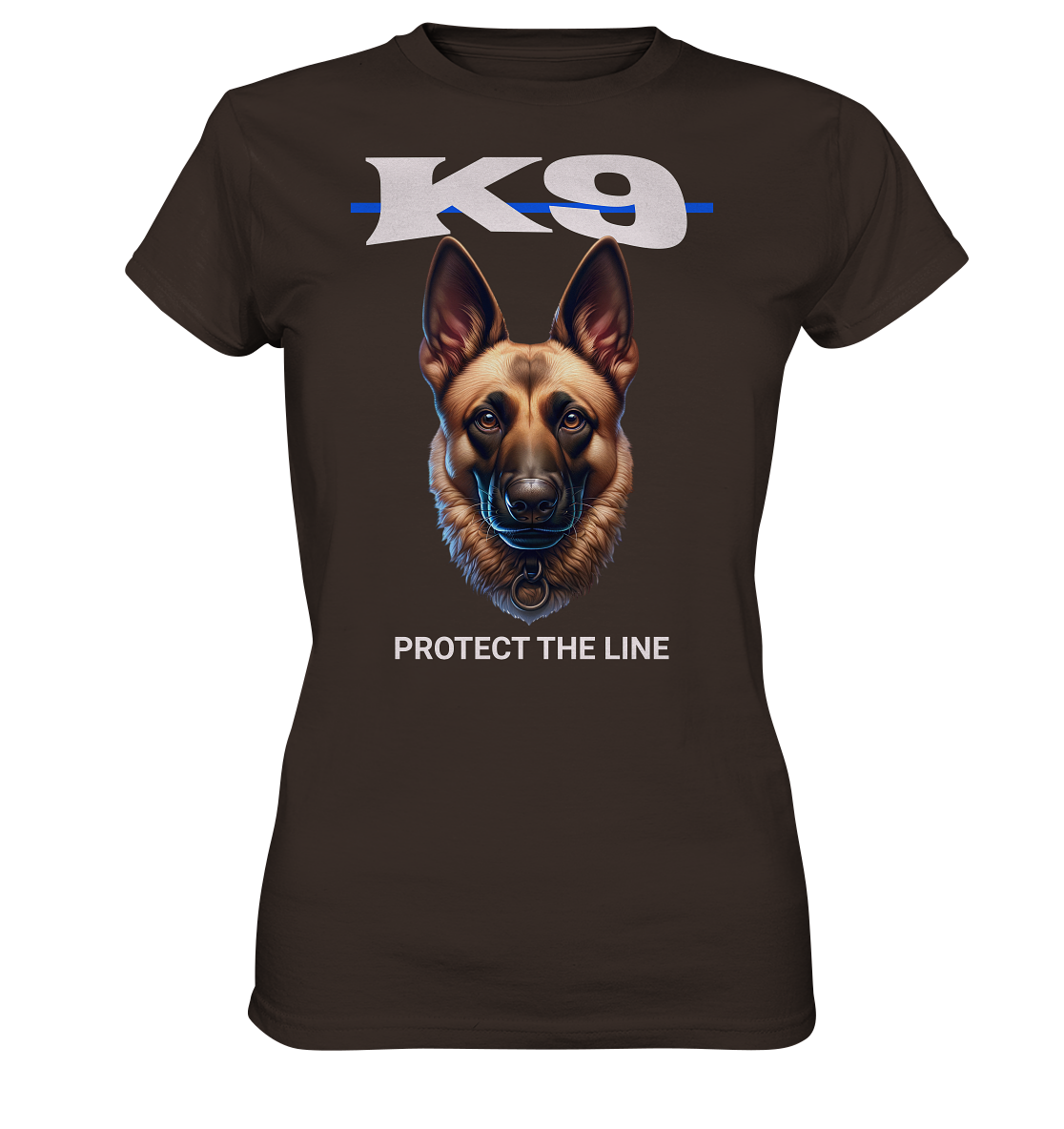 Blue Line Malinois - Ladies Premium Shirt