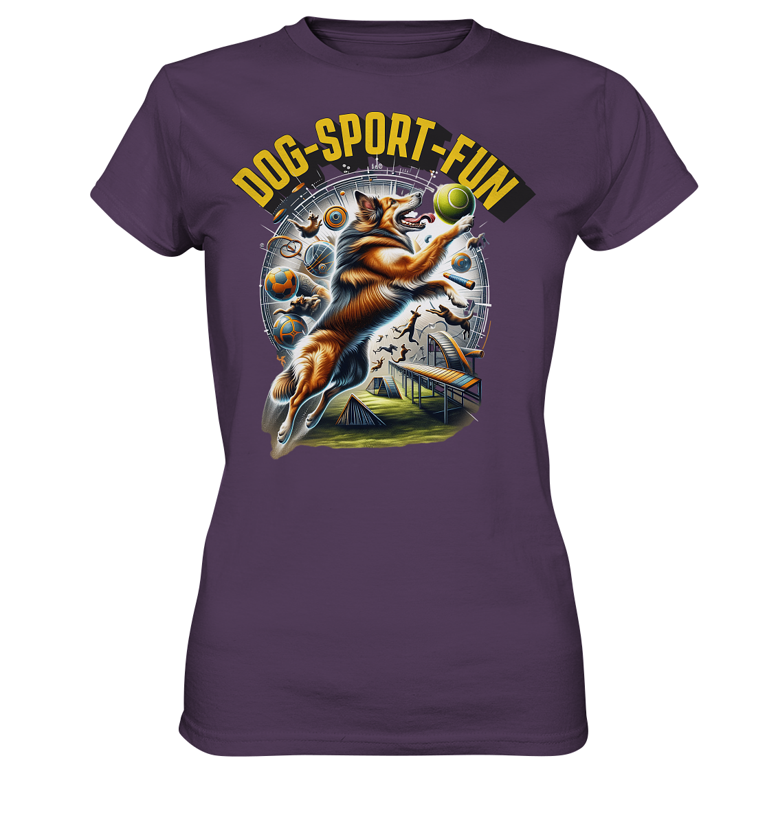 Dog-Sport-Fun - Ladies Premium Shirt