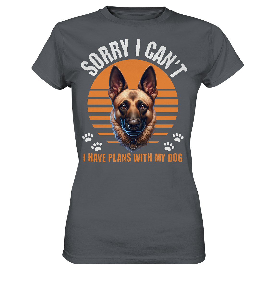 Malinois, keine Zeit - Ladies Premium Shirt