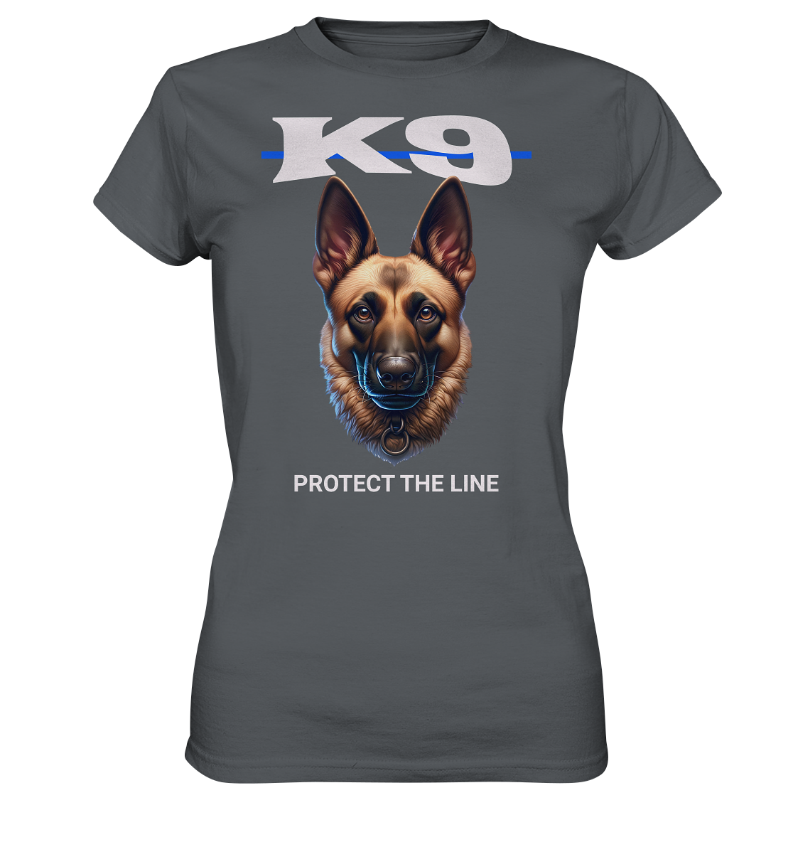 Blue Line Malinois - Ladies Premium Shirt