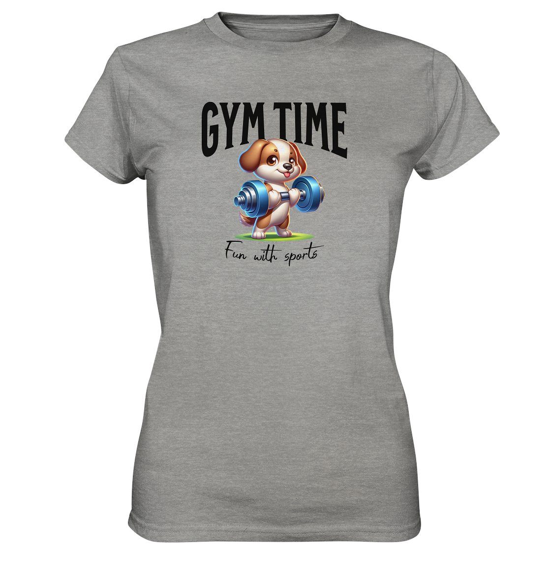 Gym Time, Fun with sports - Ladies Premium Shirt