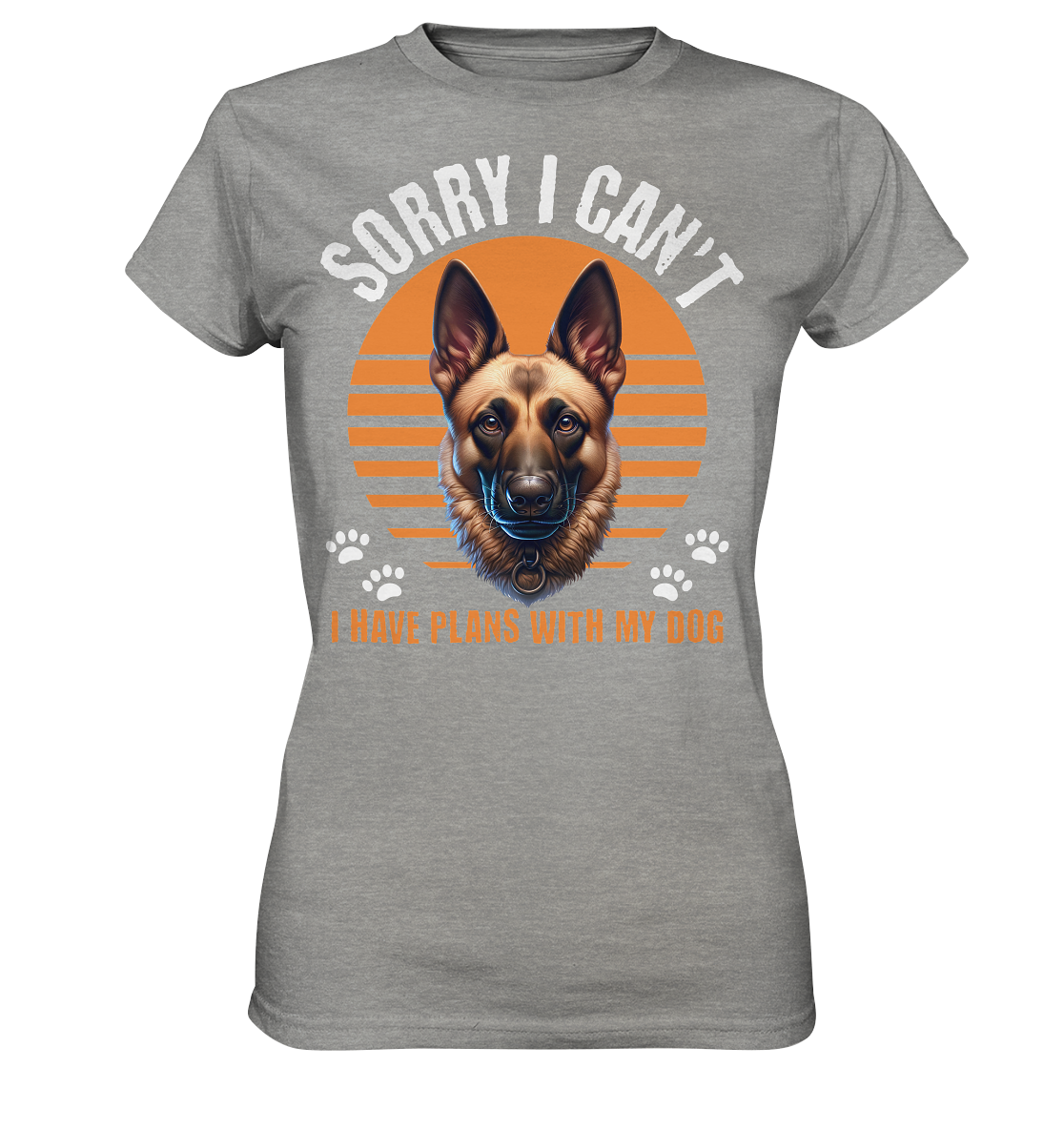 Malinois, keine Zeit - Ladies Premium Shirt