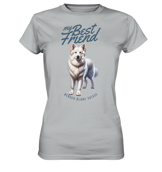 Weißer Schäferhund, my Best Friend - Ladies Premium Shirt