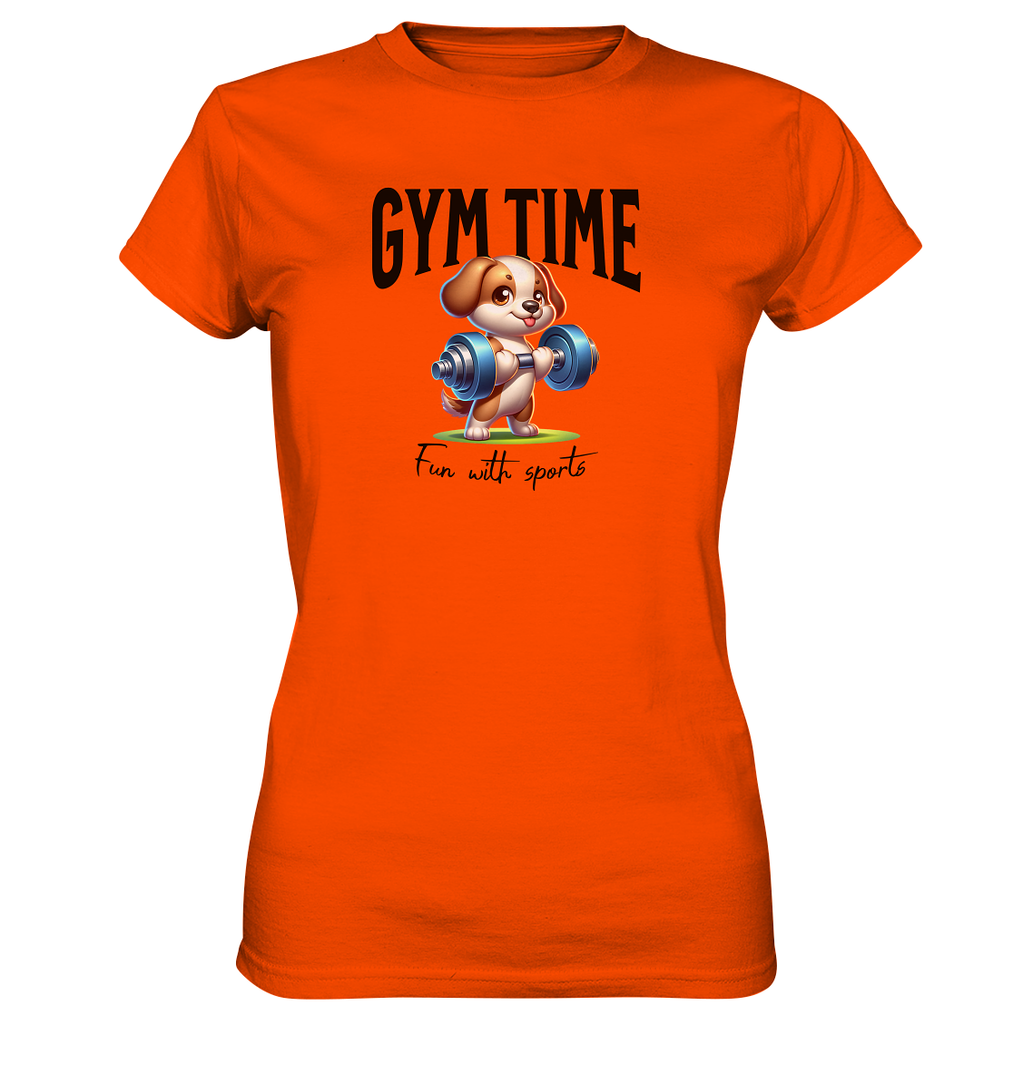 Gym Time, Fun with sports - Ladies Premium Shirt