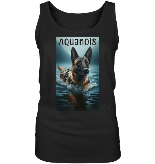 Malinois + Wasser = Aquanois - Ladies Tank-Top