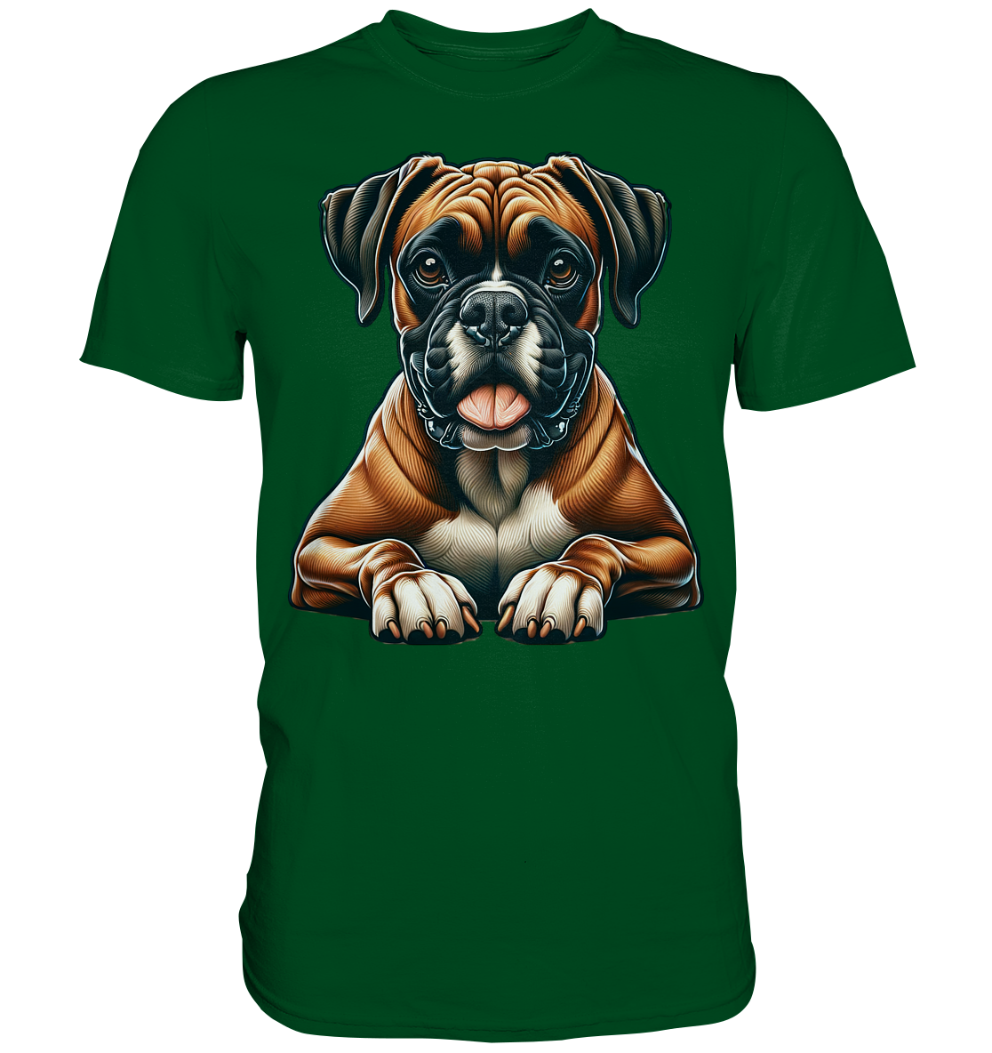 Boxer Hund ohne Spruch - Premium Shirt