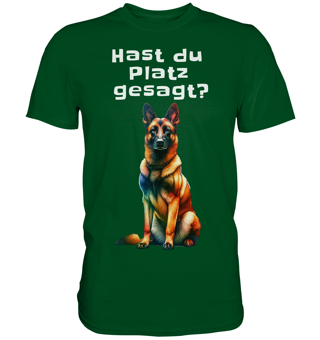 Hast du Platz gesagt? - Premium Shirt