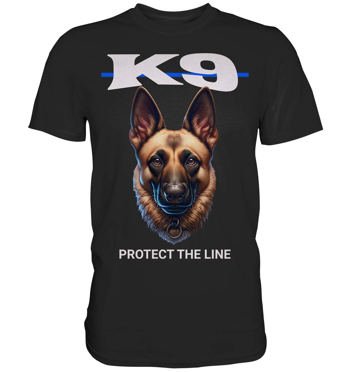 Blue Line Malinois - Premium Shirt