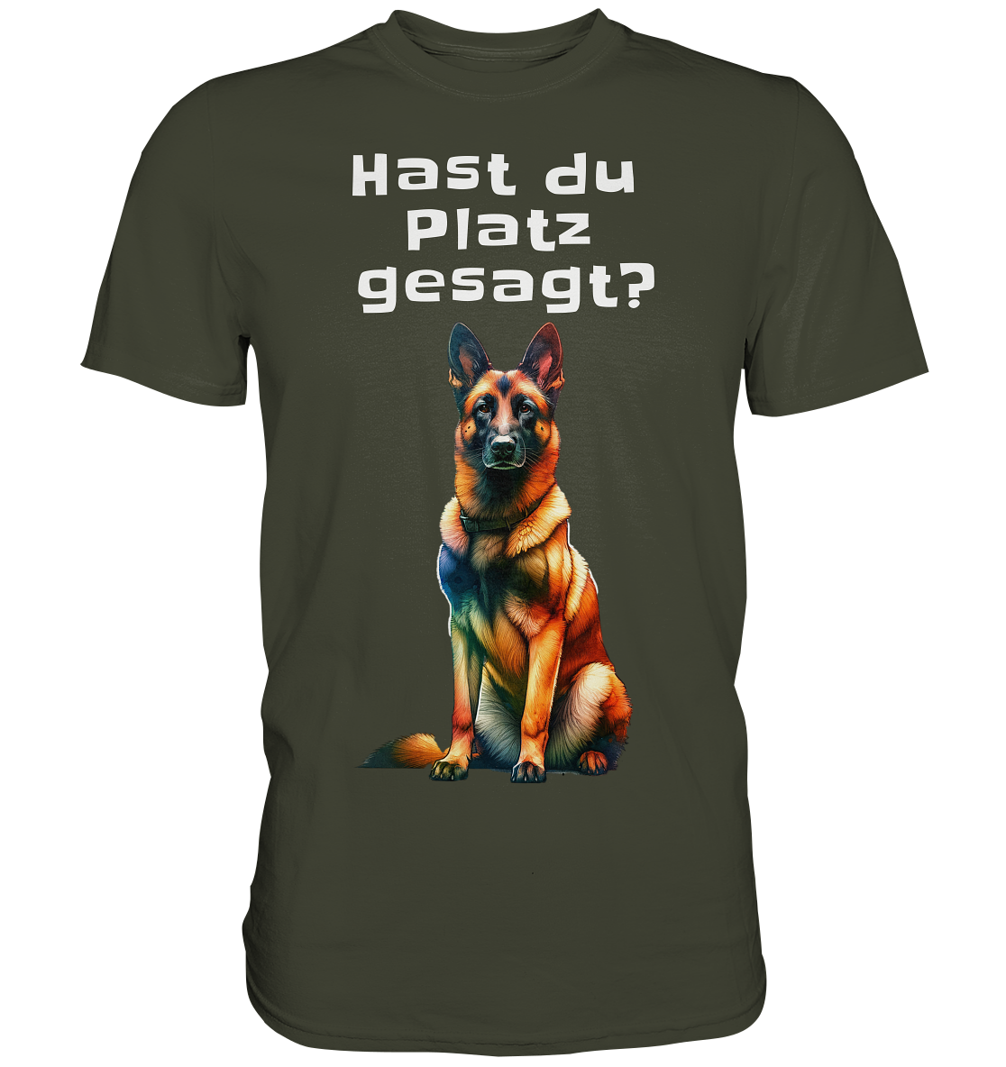 Hast du Platz gesagt? - Premium Shirt