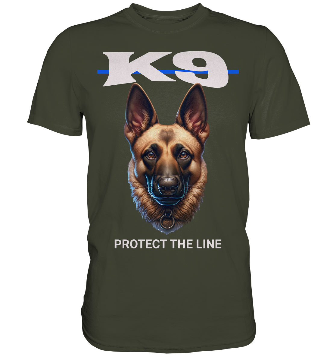 Blue Line Malinois - Premium Shirt