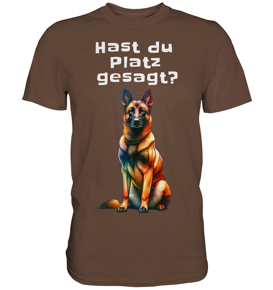 Hast du Platz gesagt? - Premium Shirt