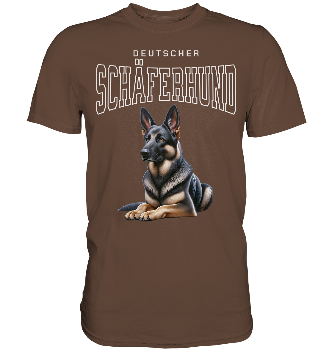 Deutscher Schäferhund "Platz" - Premium Shirt