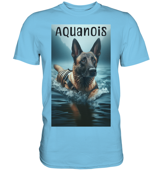 Malinois + Wasser = Aquanois - Premium Shirt