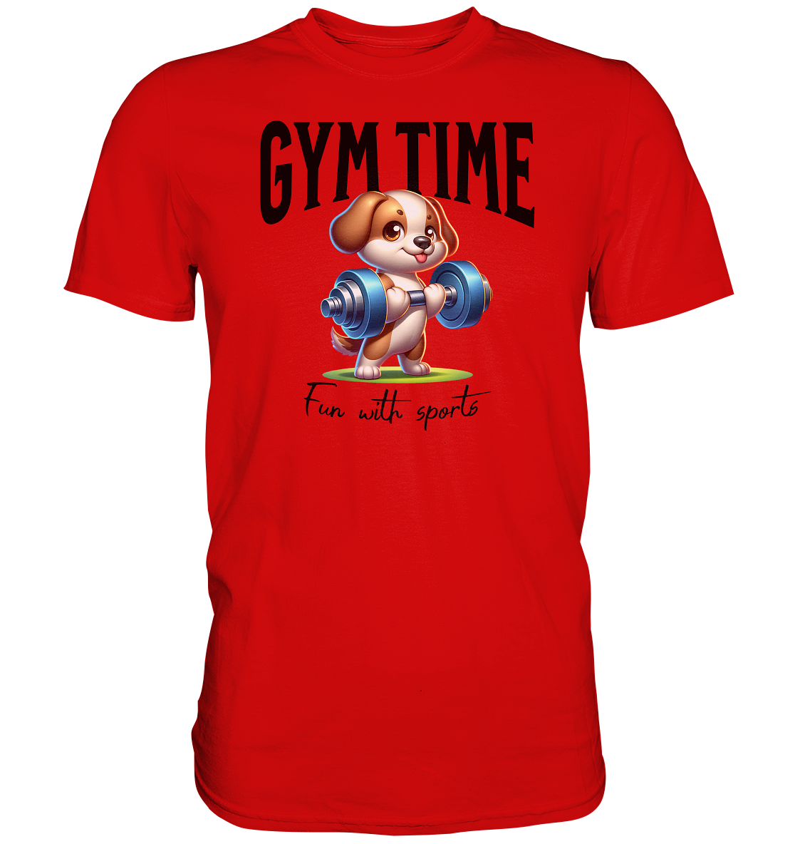 Gym Time, Fun with sports - Premium Shirt