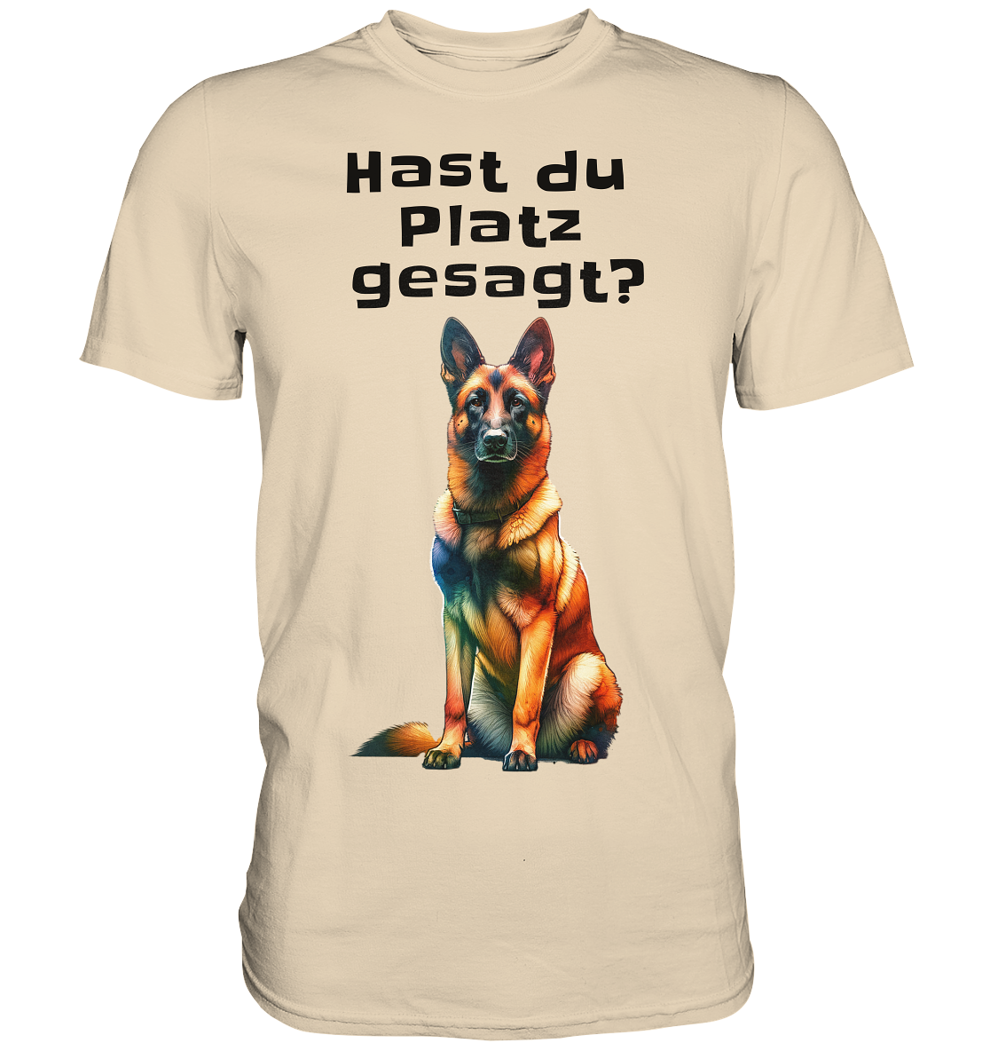 Hast du Platz gesagt? - Premium Shirt