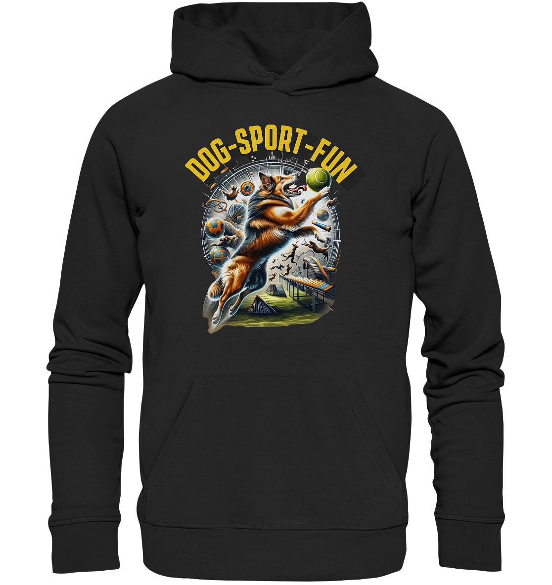 Dog-Sport-Fun - Premium Unisex Hoodie