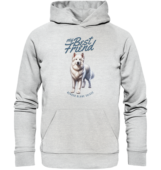 Weißer Schäferhund, my Best Friend - Premium Unisex Hoodie