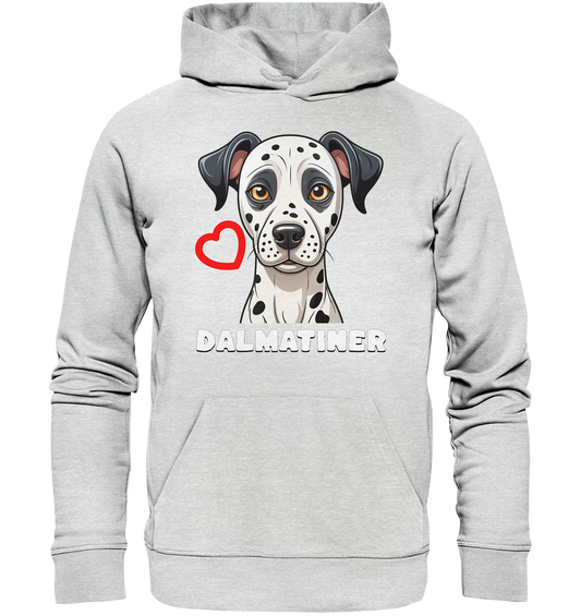 Dalmatiner Herzenshund - Premium Unisex Hoodie