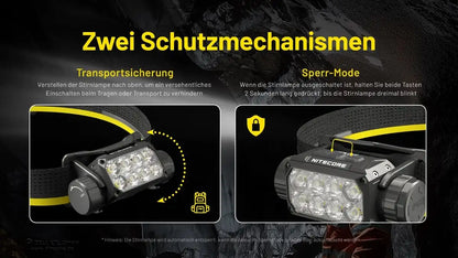 Nitecore HC75 UHE Stirnlampe 3000 Lumen – Outdoor & Hundesport